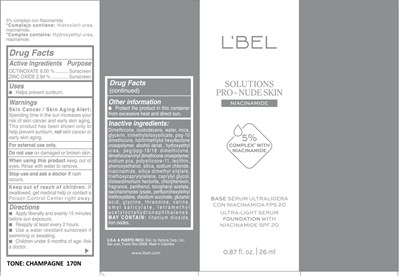 1 - CHAMPAGNE  170N1